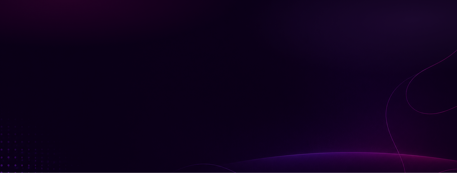 Glowing gradient backdrop behind the OSAM Websites branding process