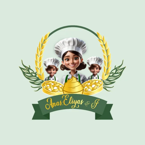 Anas, Eliyas & J bakery logo