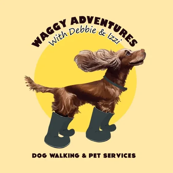 Waggy Adventures dog walking and pet services logo